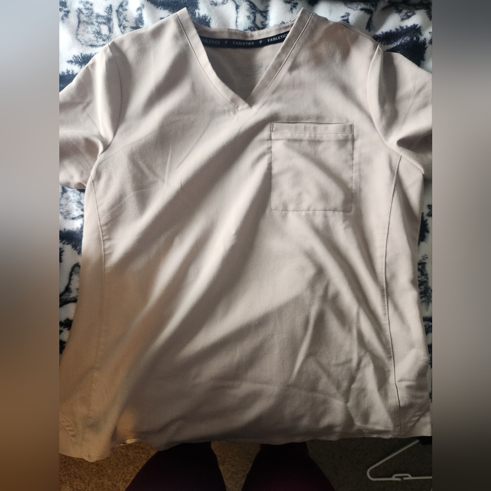 Fabletics Scrub Top- Small